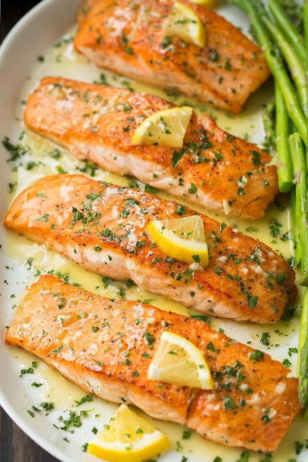 Salmon with Lemon Butter